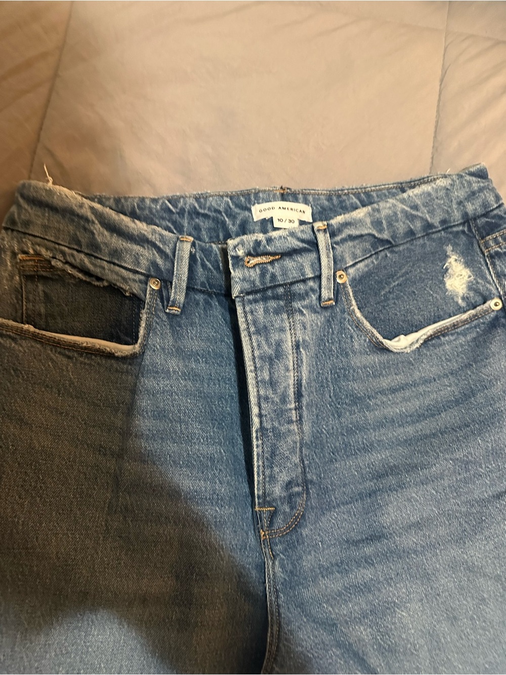 Good American High-Rise Blue Jeans Sz 10